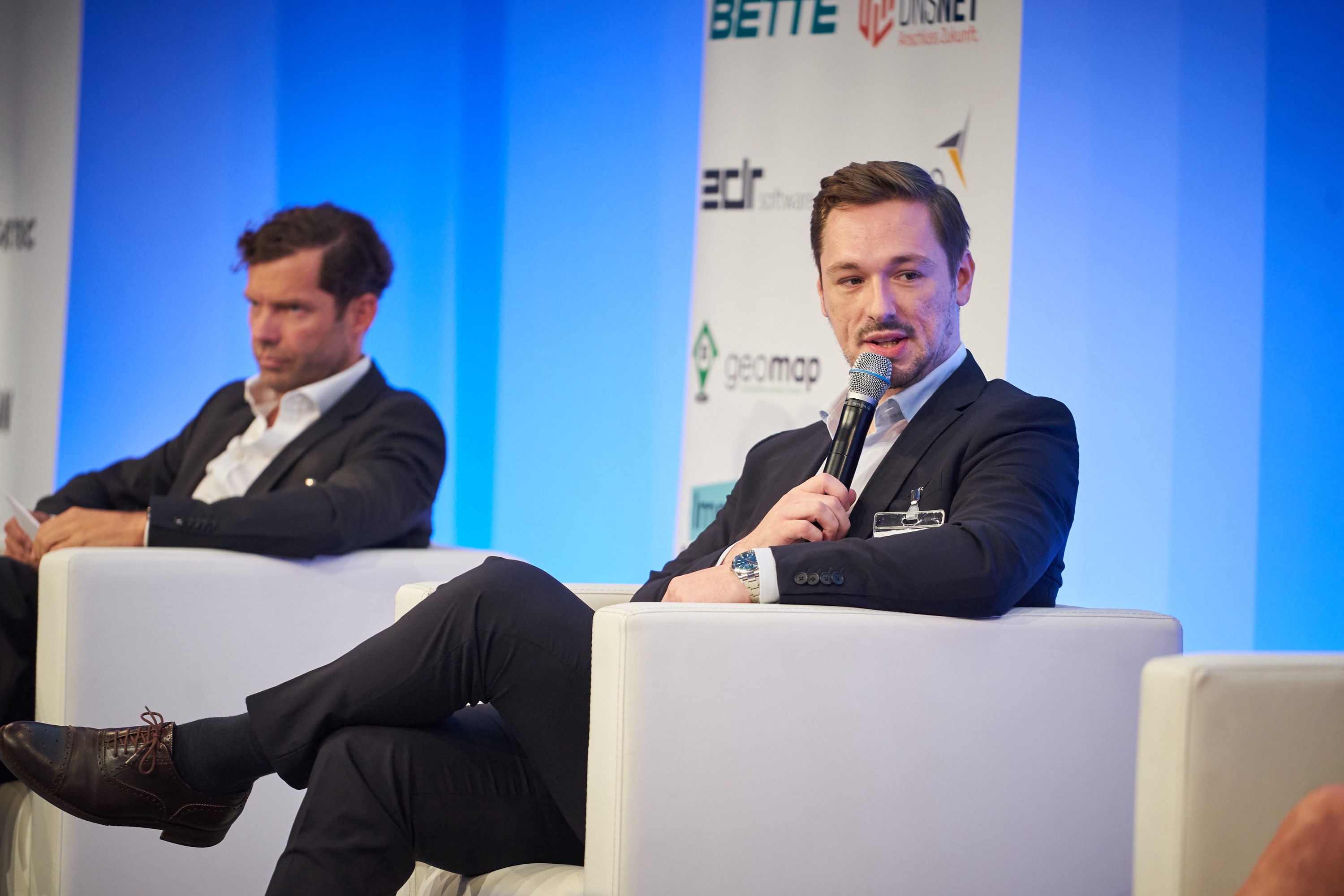 Benjamin Albrecht, Head of Development der TLG Immobilien AG beim Berliner Immobilienkongress 2020